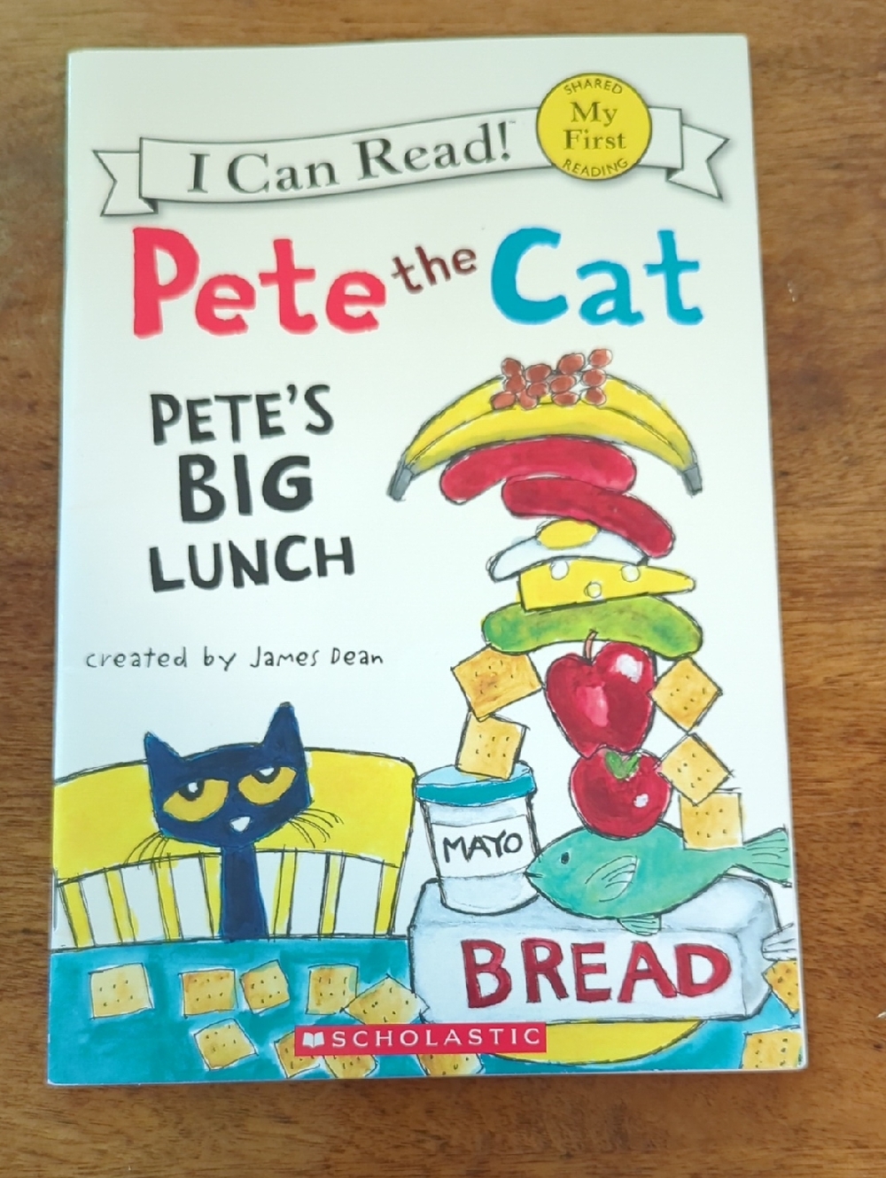 5 ⭐️ for $25 Pete the Cat: Pete's Big Lunch book